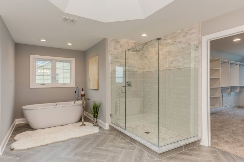 Modern Bathroom with Frameless Glass
