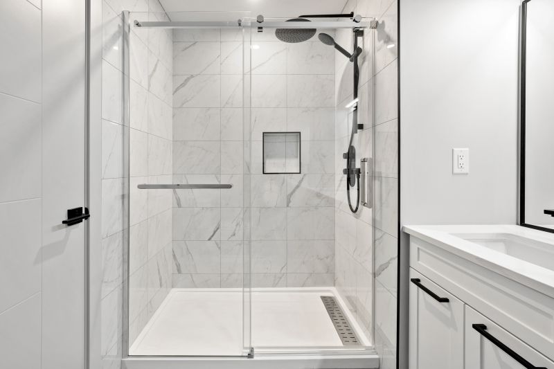 Tile-Design Shower